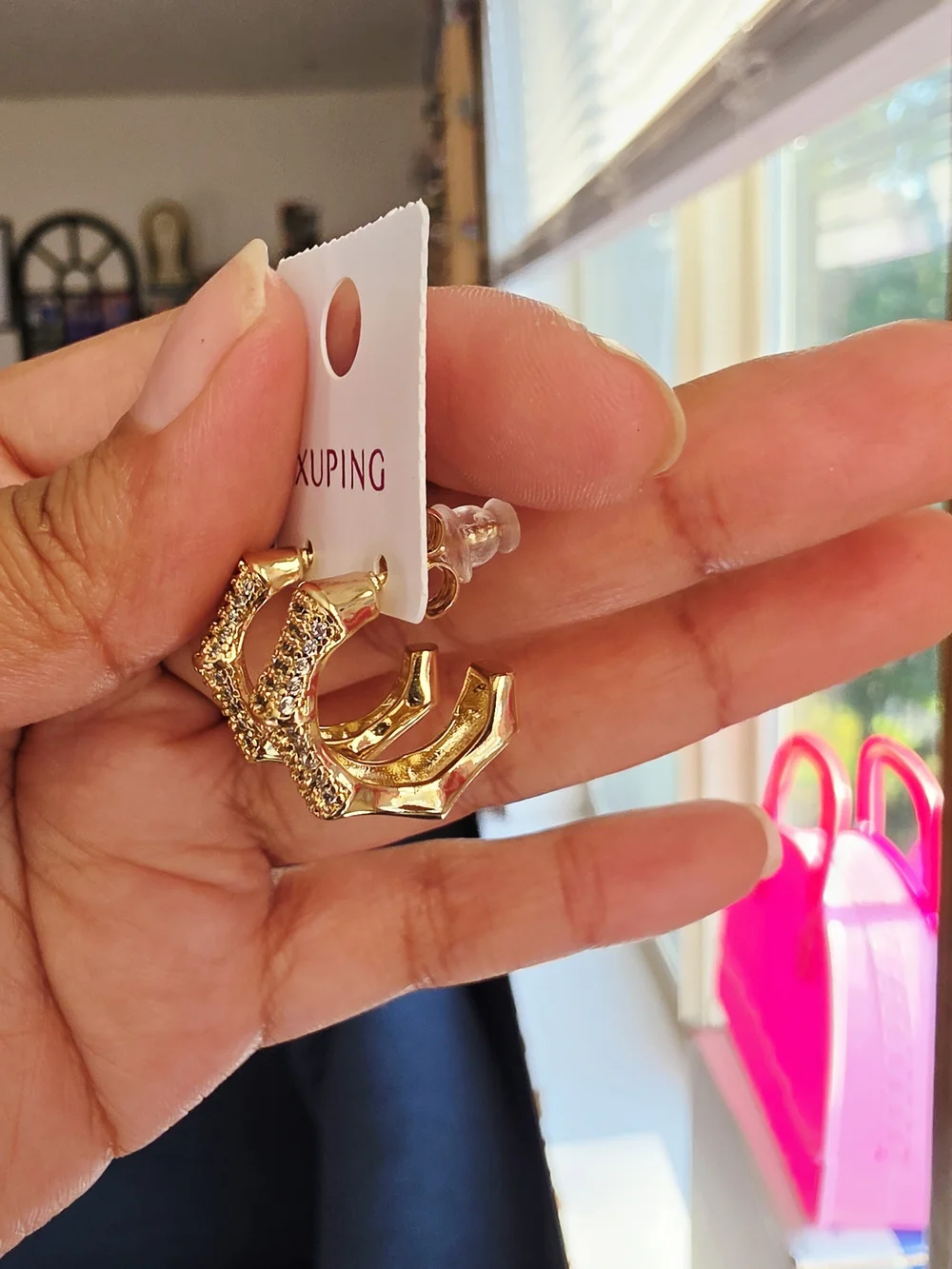 Argollas Para Dama Oro Laminado 14k